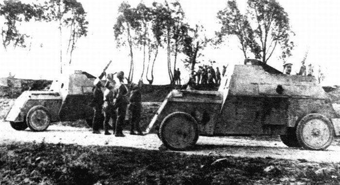 동부전선 러시아군 루소-발트 장갑차