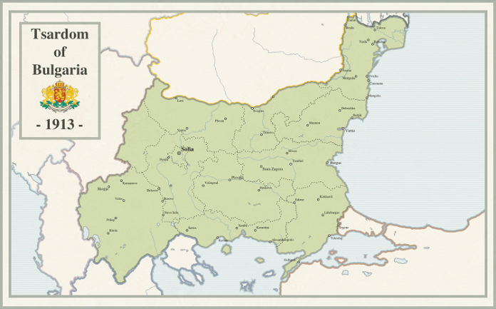 불가리아 차르국이 제안한 영토