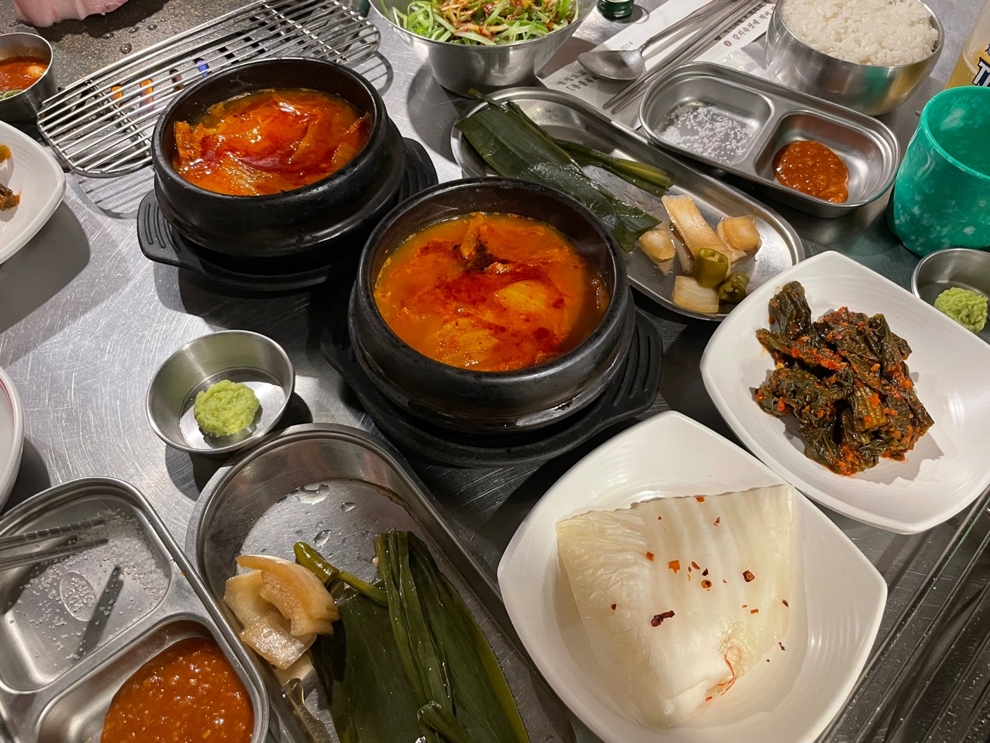 서비스 김치찌개