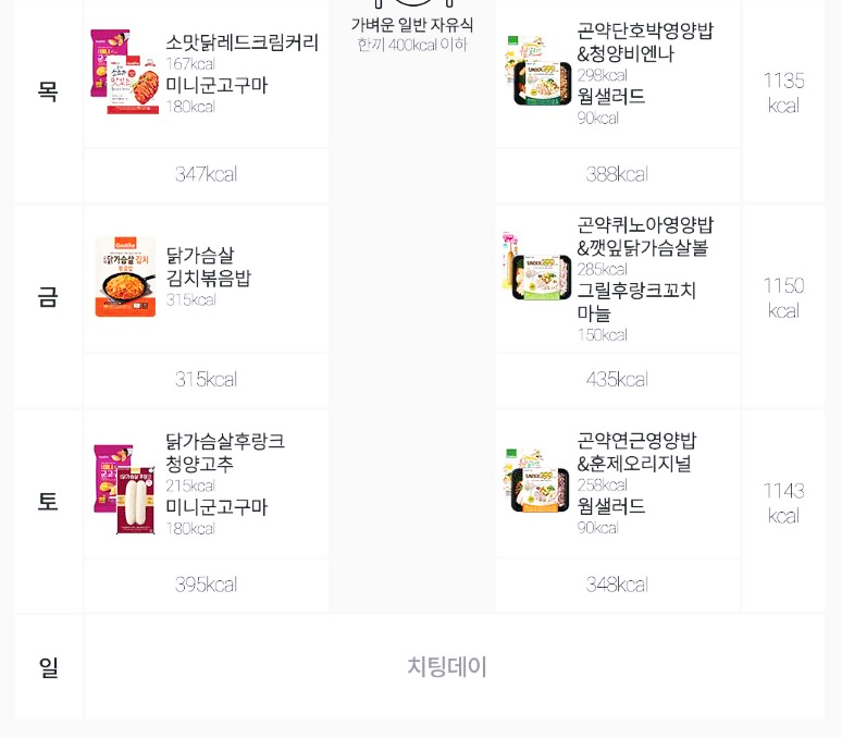 1일 2식 효과 핏블리 다이어트식단 1일 40