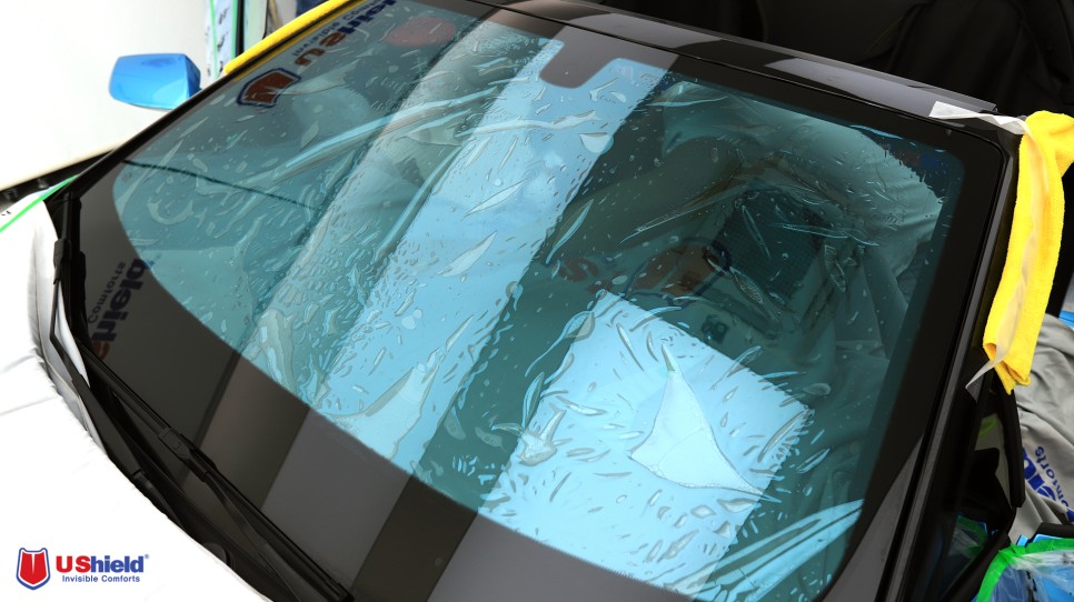 람보르기니 Urakan Evo RWD 스파이더 - Ushield Abys Tinting, PPF 작업 검토 80