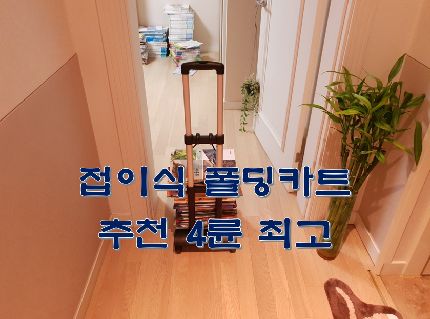  접이식 폴딩카트 추천 4륜 최고