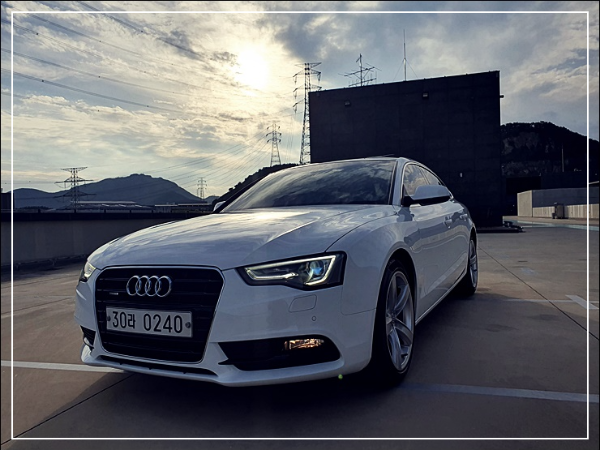  아우디 A5 TDI 35콰트로 중고차 매입했는데 너무 이쁘네요(아우디 A5 콰트로 주행 테스트)