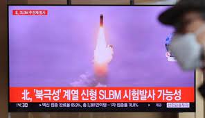  美국무부 "北 SLBM 규탄, 대화하자"..인·태사령부 "즉각 위협 안 돼"