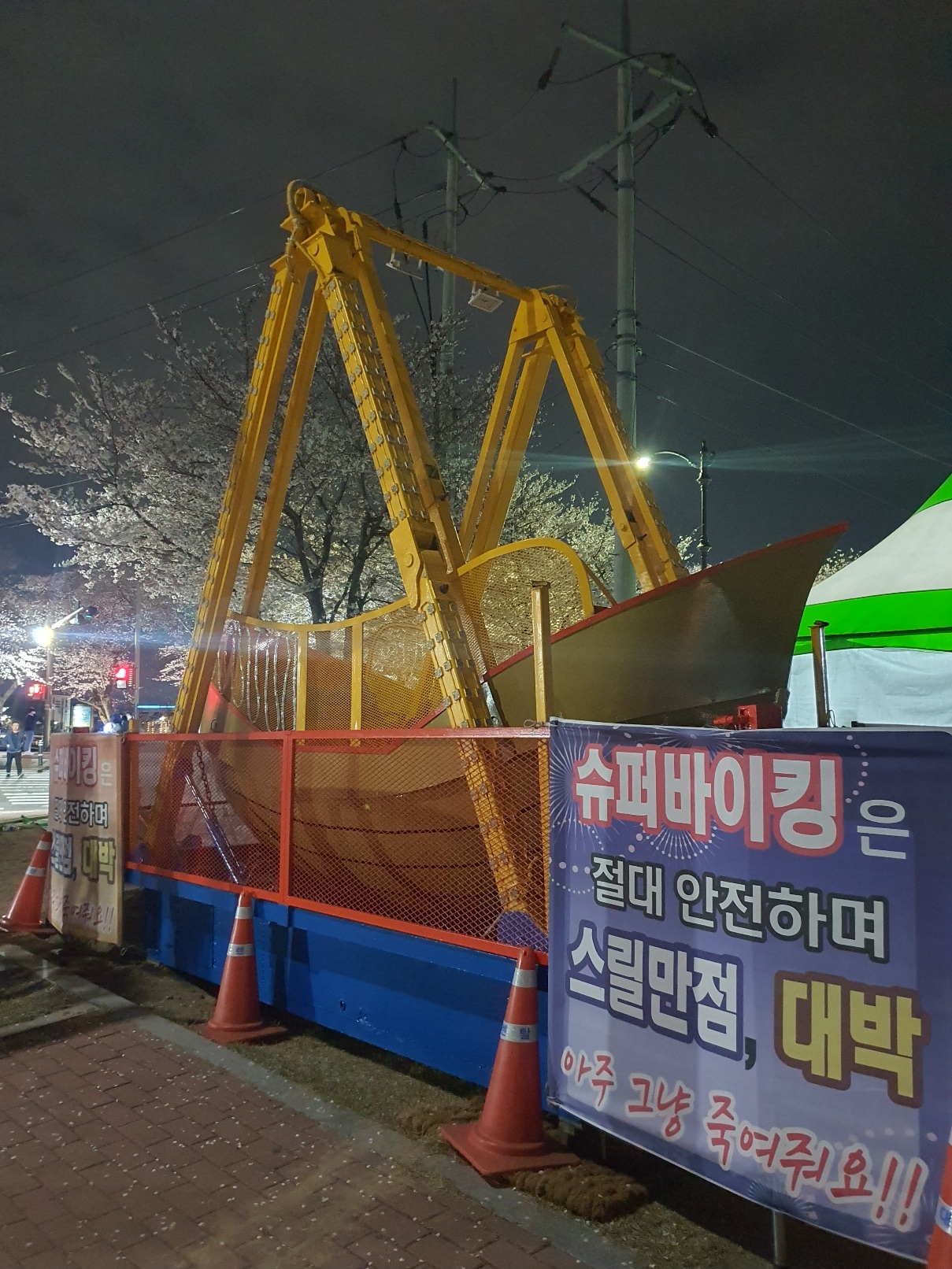 경주-흥무로-벚꽃길