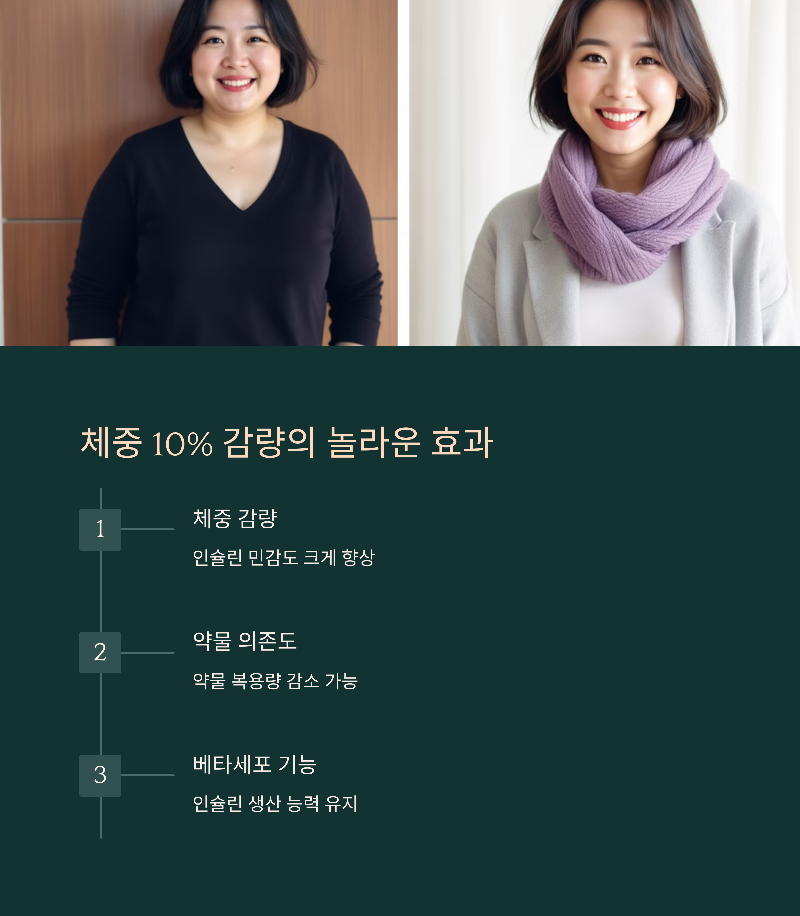 체중 10% 감량으로 얻는 이점