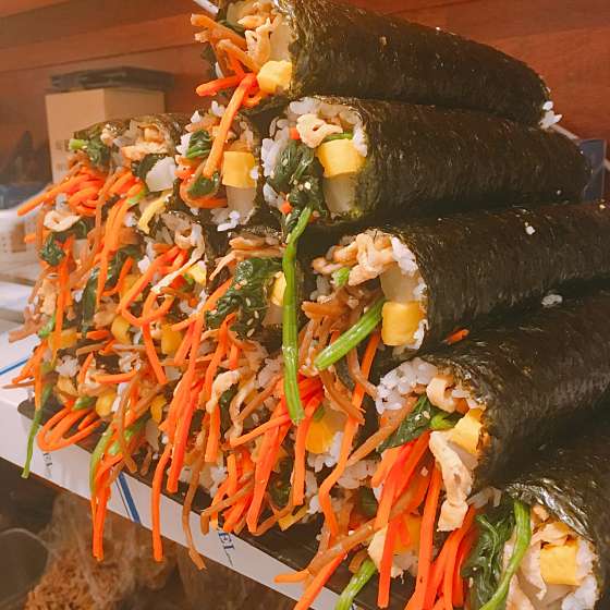 숯불 제육 김밥