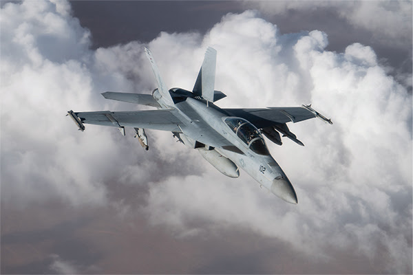 F/A-18E/F의 ALQ-214 시스템에는 AI가 적용되어 있다