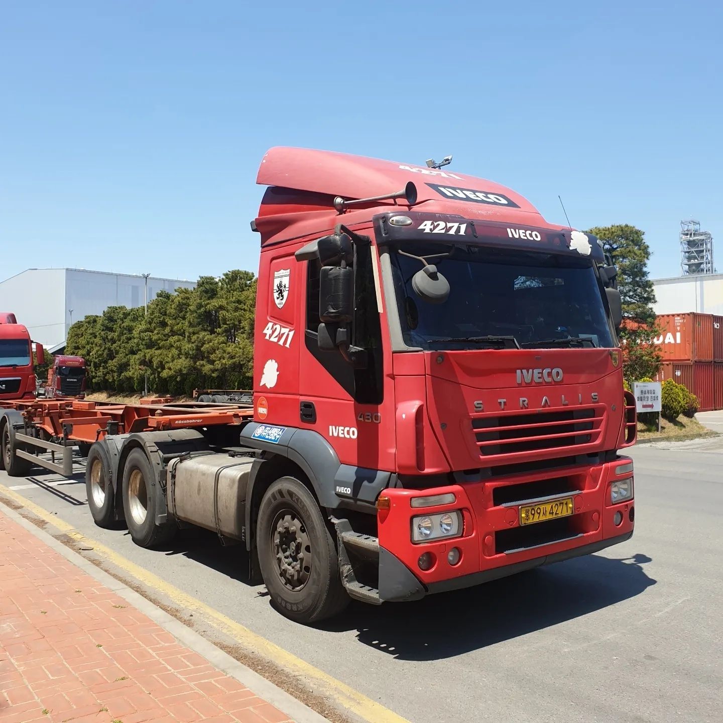  추레라 이베코 IVECO 430모델 2007년식 1000만원 판매합니다.