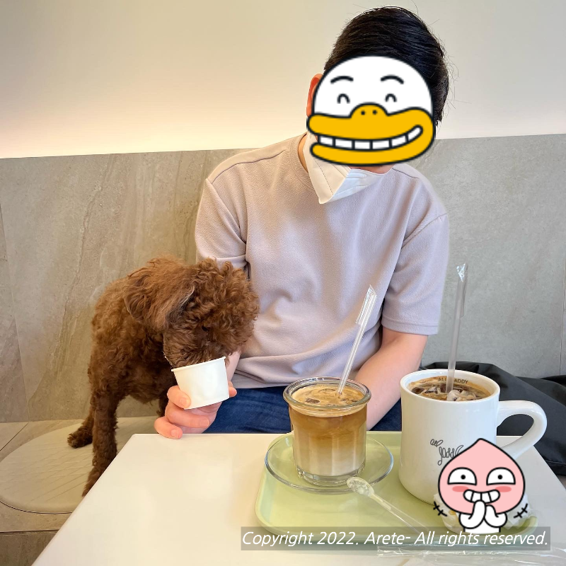 올대디-애견-동반-꿀고구마아이스크림-먹방