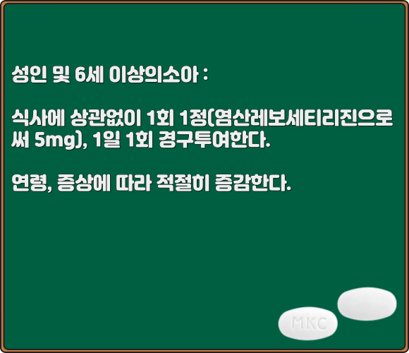 잘티진정_복용법