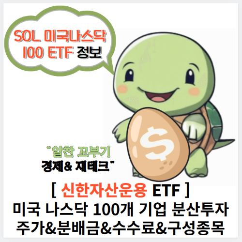 알찬꼬부기의 SOL 미국나스닥 100 ETF 정보