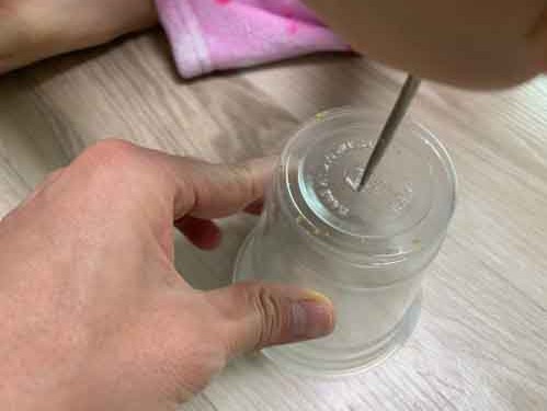 계영배 만드는 방법 구멍뚫기