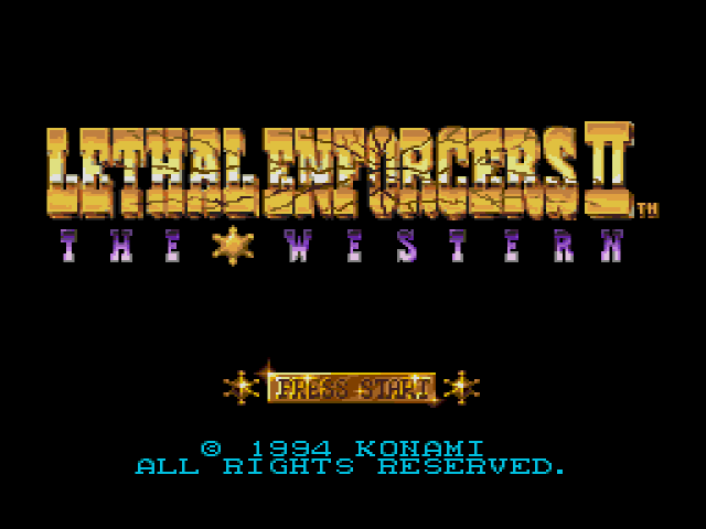  Lethal Enforcers II The Western (메가 CD / MD-CD) 게임 ISO 다운로드