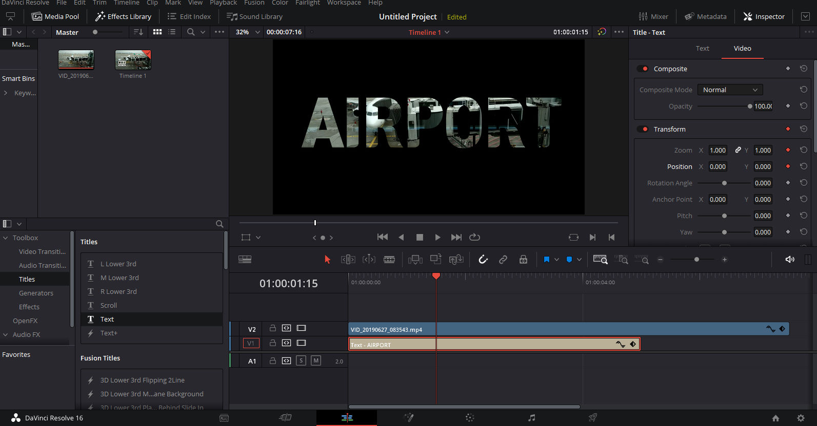 텍스트 안에 영상 보이게 하기 중간 완성