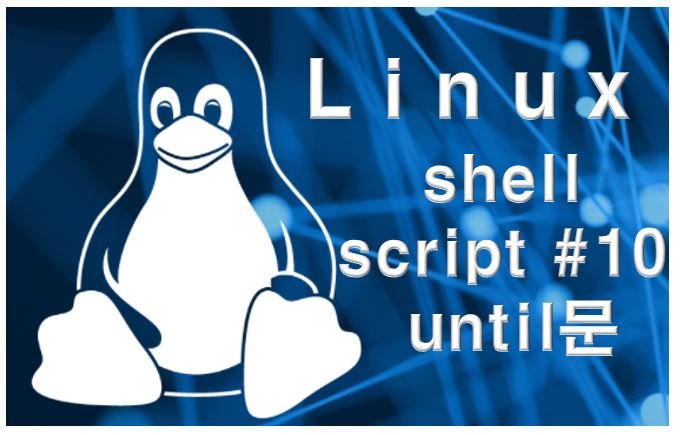  [shell script] 쉘 스크립트 기초 #10 - 제어문 until문 설명 및 예제