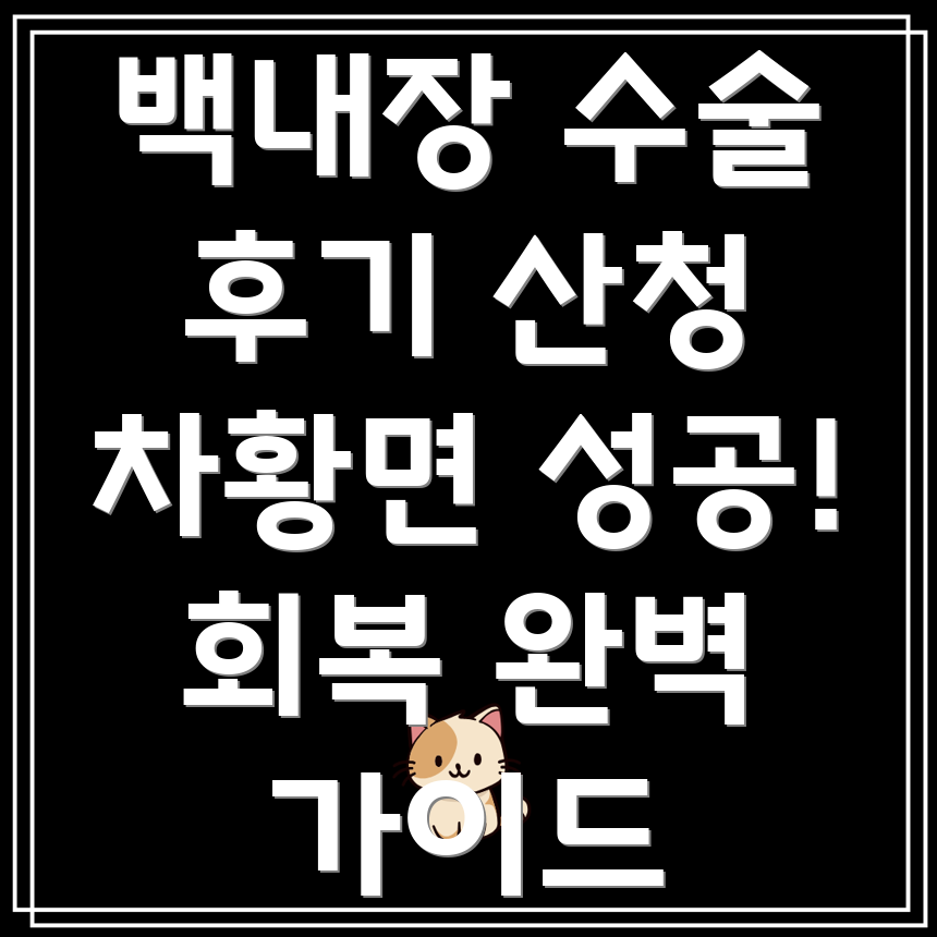 산청군 백내장 수술