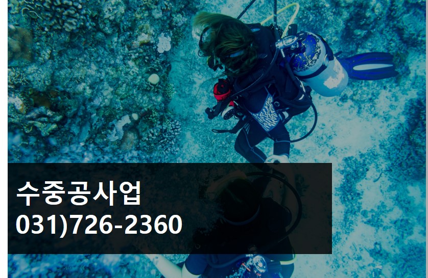 수중공사업