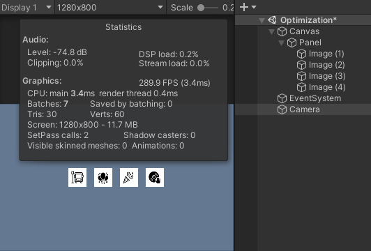 Unity Image Batches