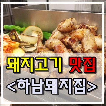  [서대문역] 돼지고기 맛집 하남돼지집