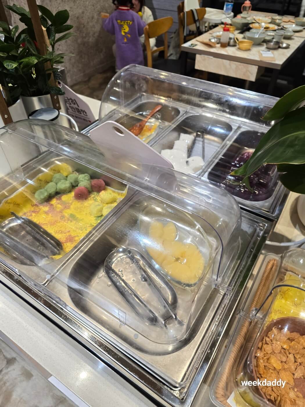 해담주 식당 샐러드바
