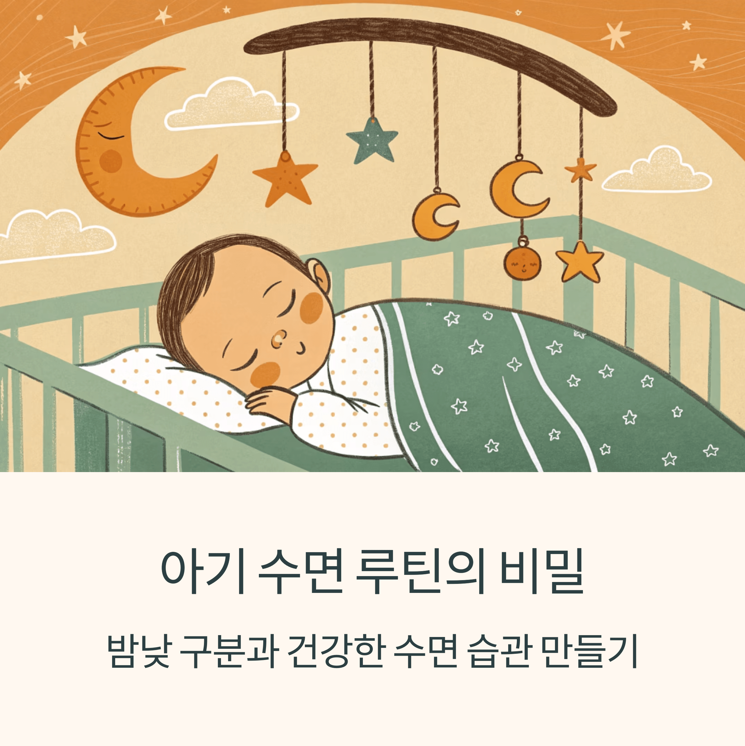 아기 수면 루틴