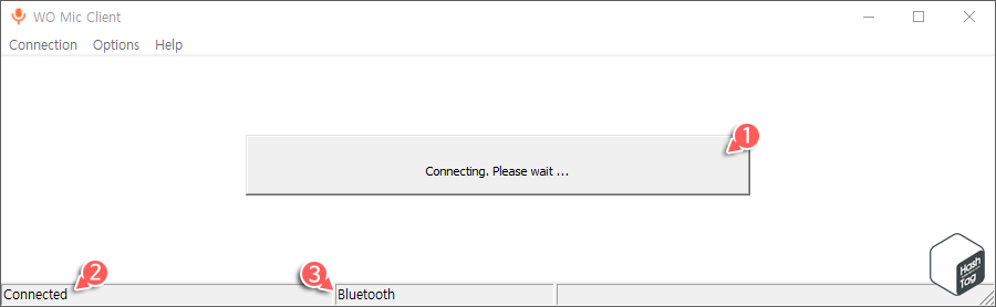 Bluetooth 전송 방식 Connected