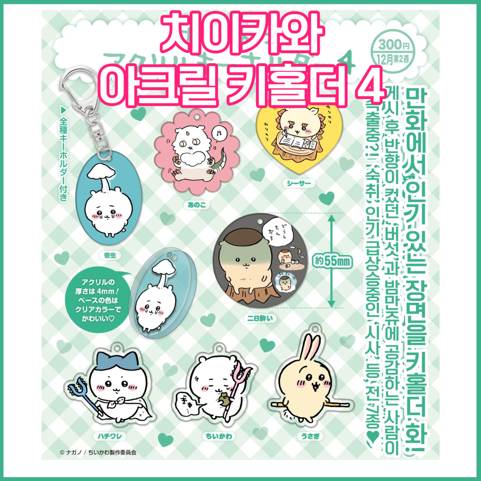  [치이카와] 아크릴 키홀더 4