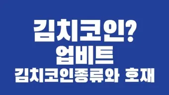김치코인 종류 전망_5