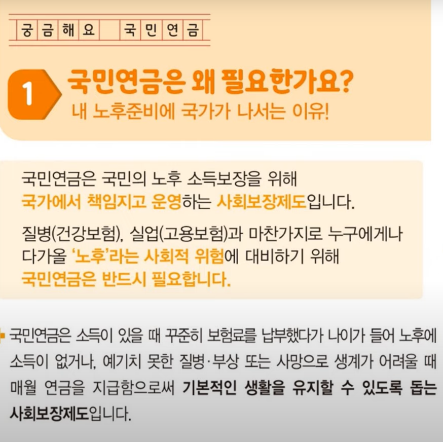 국민연금 수급자격