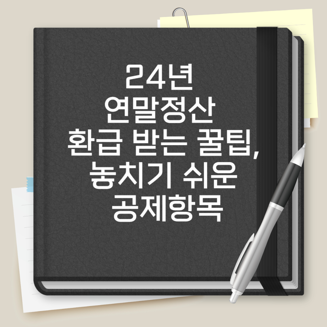 연말정산꿀팁 썸네일