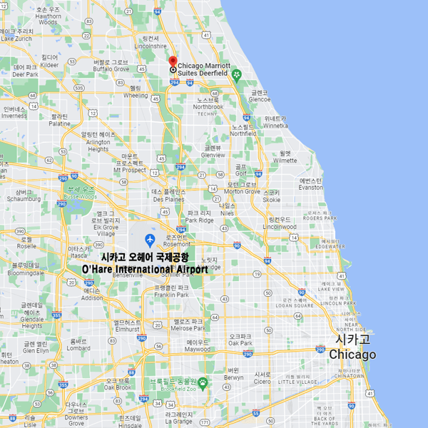 Chicago-Marriott-Suites-Deerfield-map