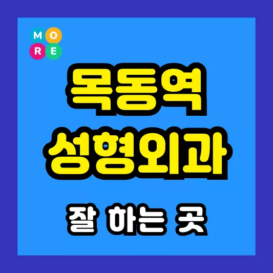 목동역 성형외과 잘 하고 유명한 곳 추천 BEST 3 코끝연골묶기, 눈밑지방재배치, 안와상융기