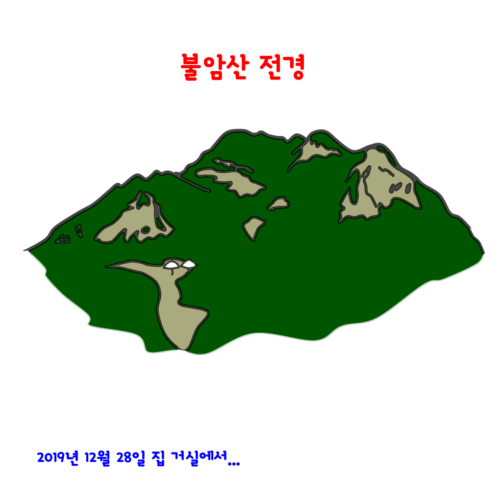  2020년 불암산 전경