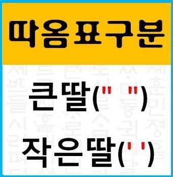 큰따옴표 작은따옴표 차이 사용 방법_20