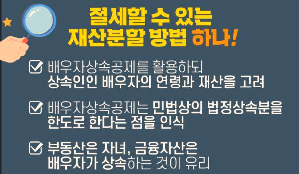  상속재산 분할 시 절세할 수 있는 방법