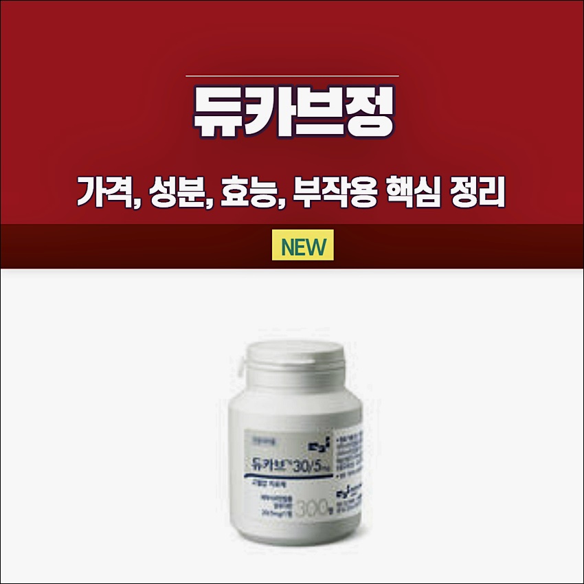 듀카브정 30/5mg 정보