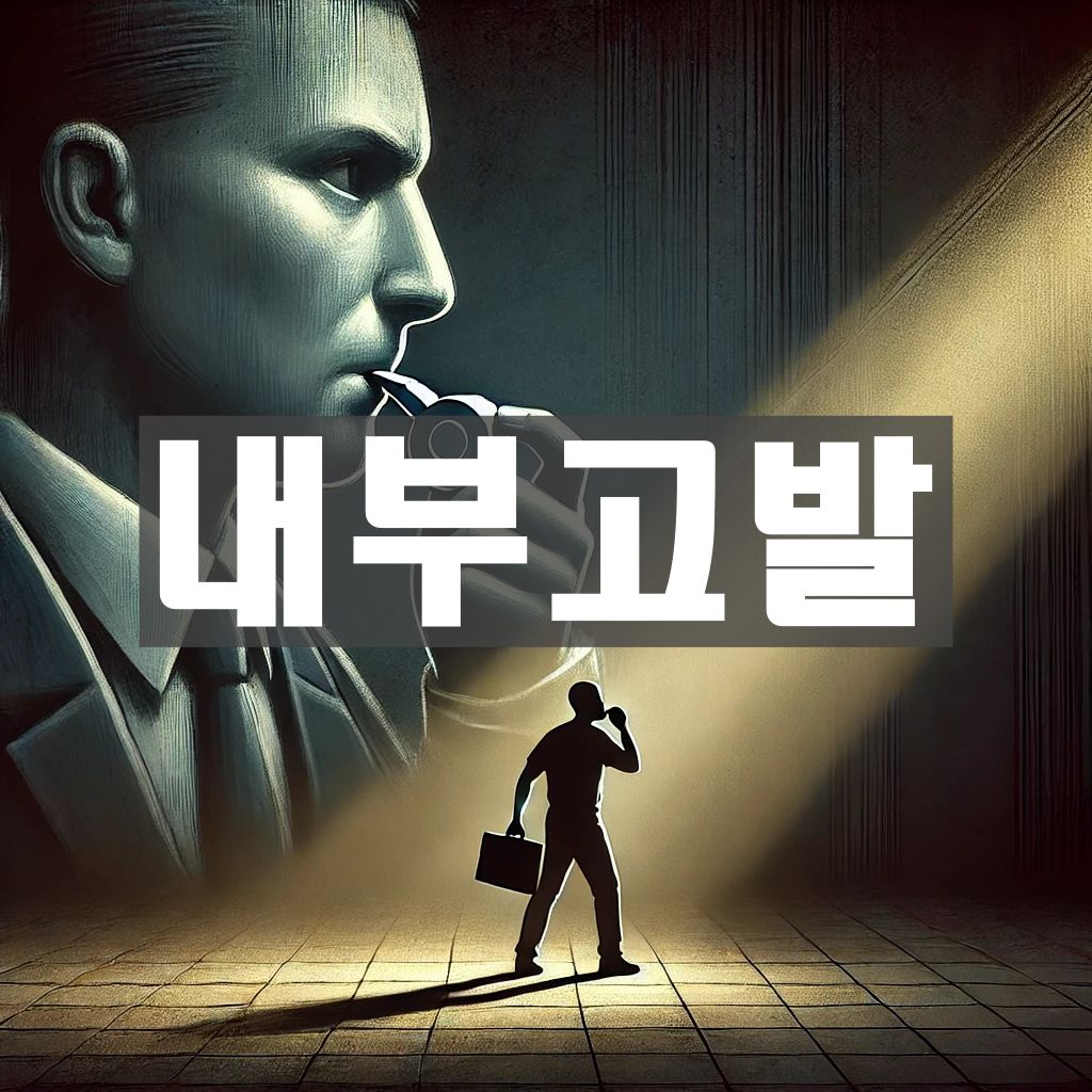 내부고발 텍스트 이미지