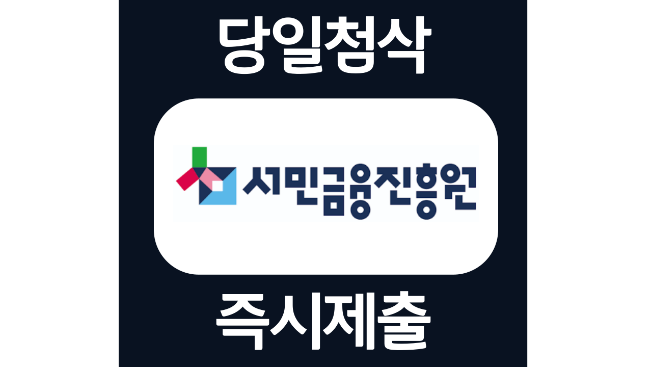  서민금융진흥원 체험형인턴 채용 자소서항목 자기소개서 문항 작성방법 첨삭받기