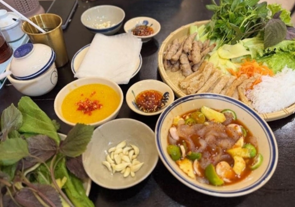 베트남 음식 분쨔 사진
