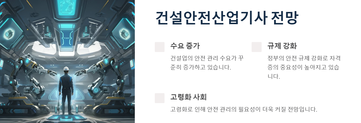 건설안전산업기사 전망