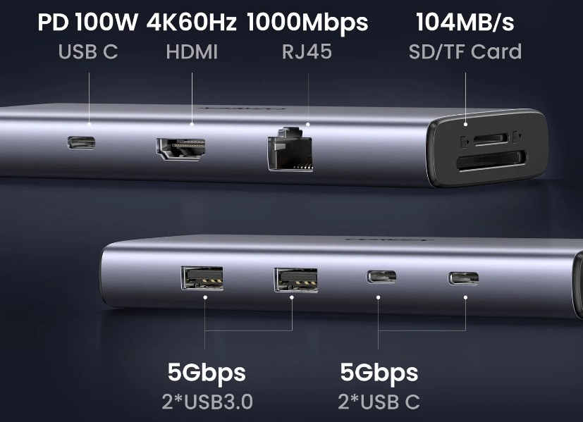 알리익스프레스 최근 인기 전자제품 추천 - UGREEN USB C 허브 4K 60Hz