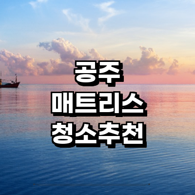 공주시 매트리스 청소