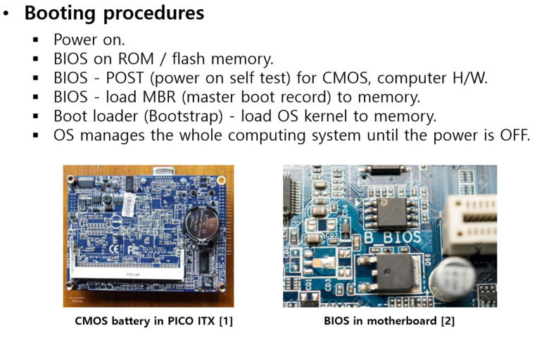  (9) O/S 구조 - Booting procedures
