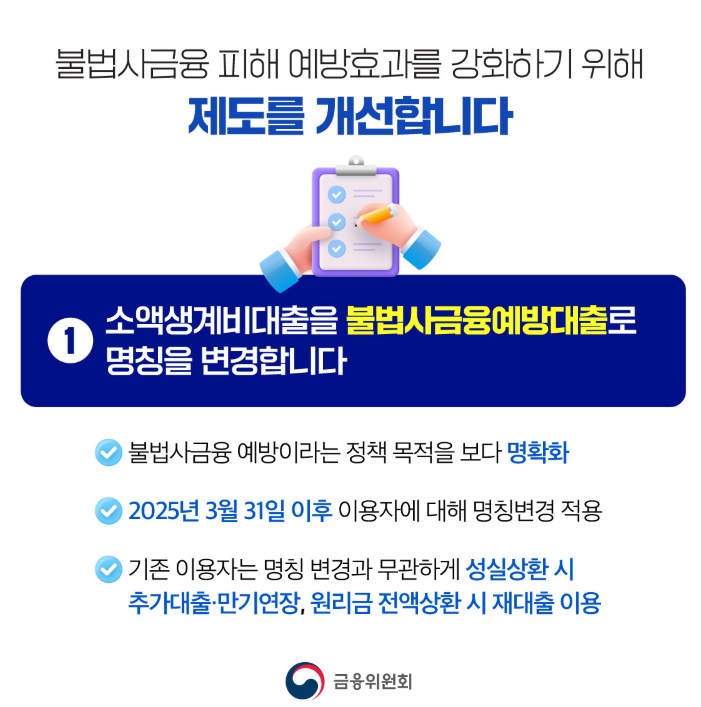 서민금융 잇다 필요서류안내
