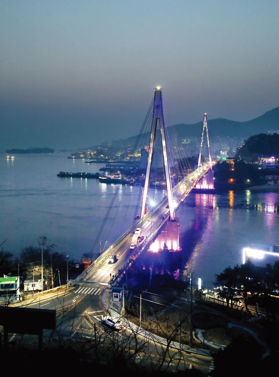 여수 돌산대교 야경 명소 BEST3 야경 명소 주차장 위치_6
