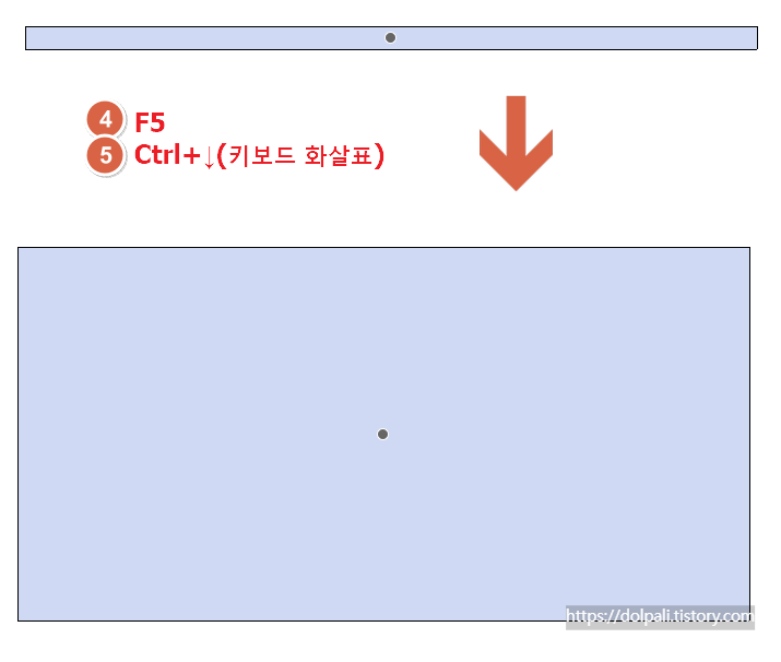 표에 사진과 텍스트를 넣는 방법-표 크기 조정