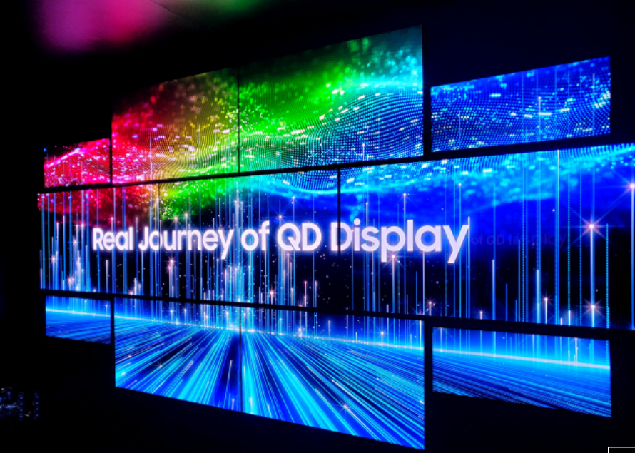  OLED TV挑戦場出したサムスン、大型「QD-ディスプレイ」初公開