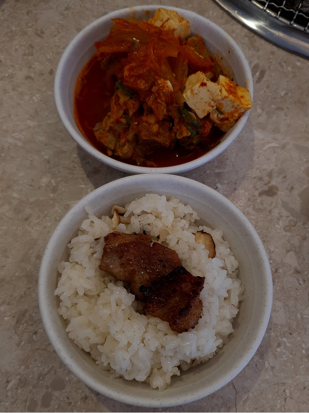 양산 물금 봉화숯불갈비 봉화쌀 표고 냄비밥
