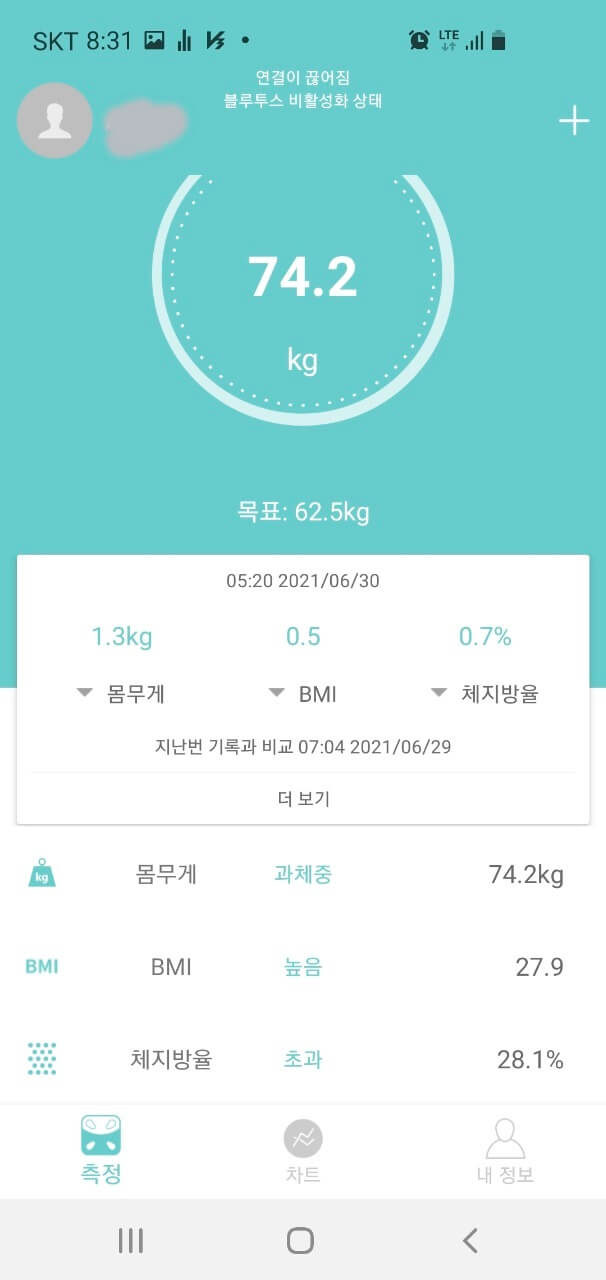  닌텐도 링피트 다이어트 #2 어제보다 나은 내일을 위하여